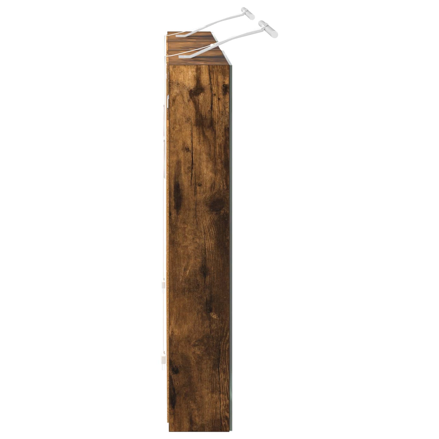 Badkamerkastenset 3 pcs 110 x 10,5 x 60,5 cm Bewerkt hout