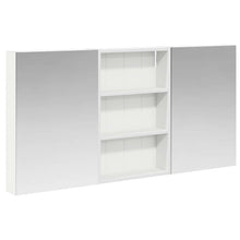 Badkamerkastenset 3 pcs 120 x 10,5 x 60,5 cm Bewerkt hout