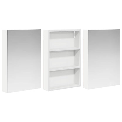 Badkamerkastenset 3 pcs 120 x 10,5 x 60,5 cm Bewerkt hout