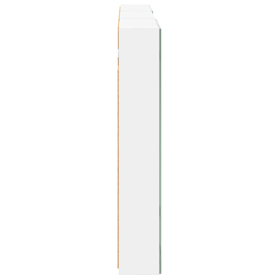 Badkamerkastenset 3 pcs 120 x 10,5 x 60,5 cm Bewerkt hout