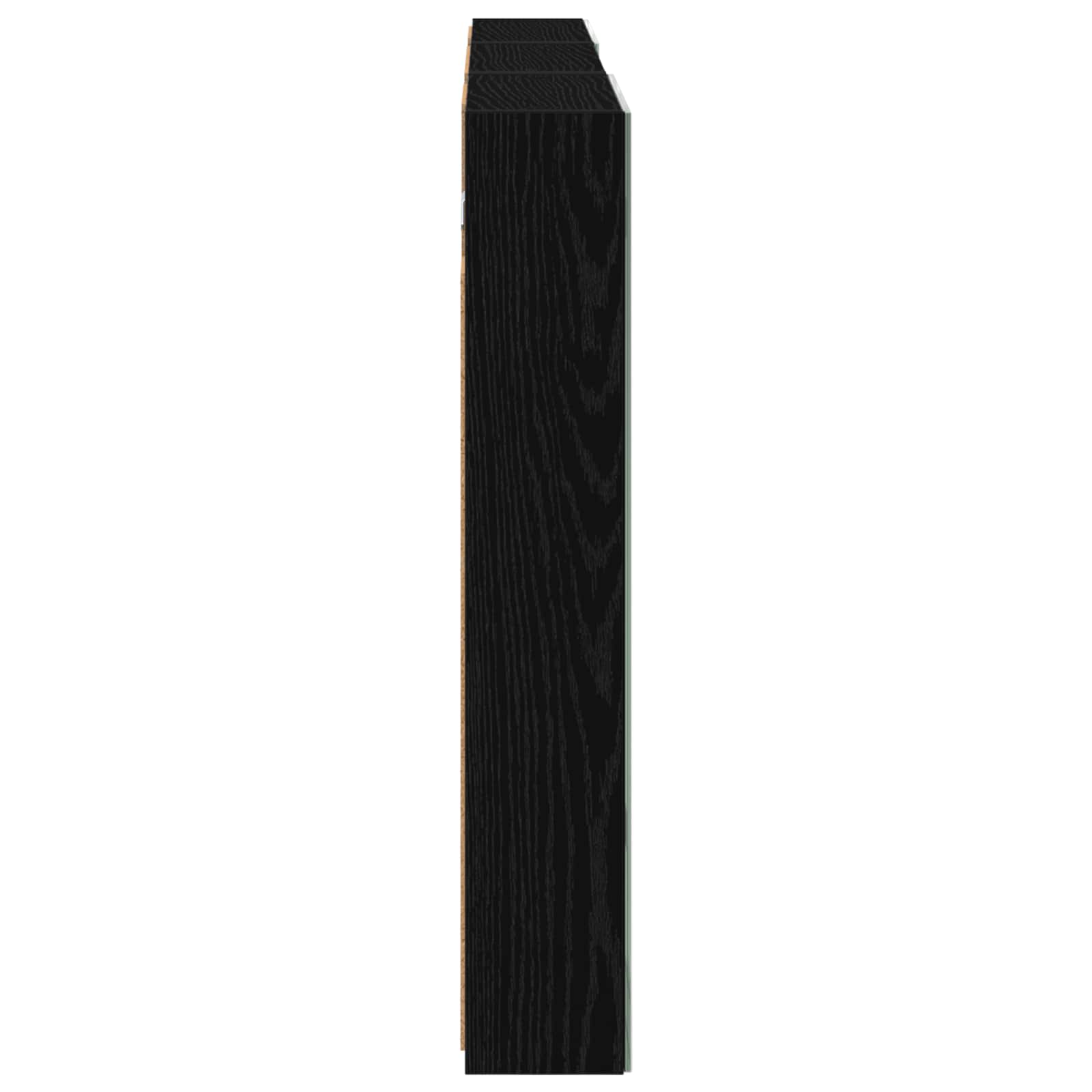 Badkamerkastenset 3 pcs 120 x 10,5 x 60,5 cm Bewerkt hout