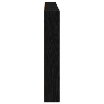Badkamerkastenset 3 pcs 120 x 10,5 x 60,5 cm Bewerkt hout
