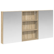 Badkamerkastenset 3 pcs 120 x 10,5 x 60,5 cm Bewerkt hout