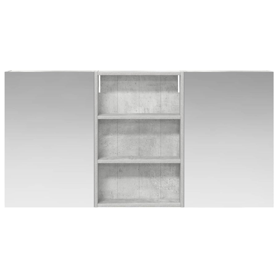 Badkamerkastenset 3 st 120 x 10,5 x 60,5 cm Bewerkt hout