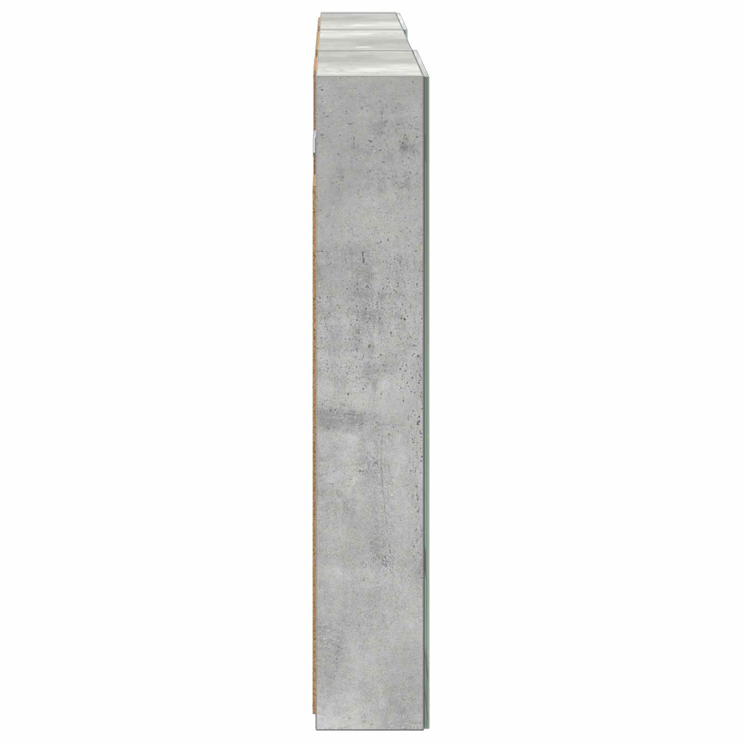 Badkamerkastenset 3 pcs 120 x 10,5 x 60,5 cm Bewerkt hout