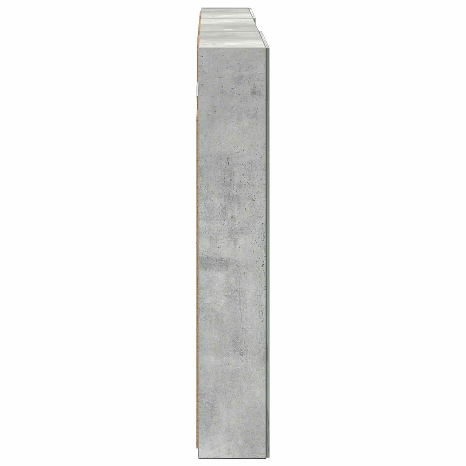 Badkamerkastenset 3 pcs 120 x 10,5 x 60,5 cm Bewerkt hout