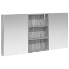 Badkamerkastenset 3 pcs 120 x 10,5 x 60,5 cm Bewerkt hout
