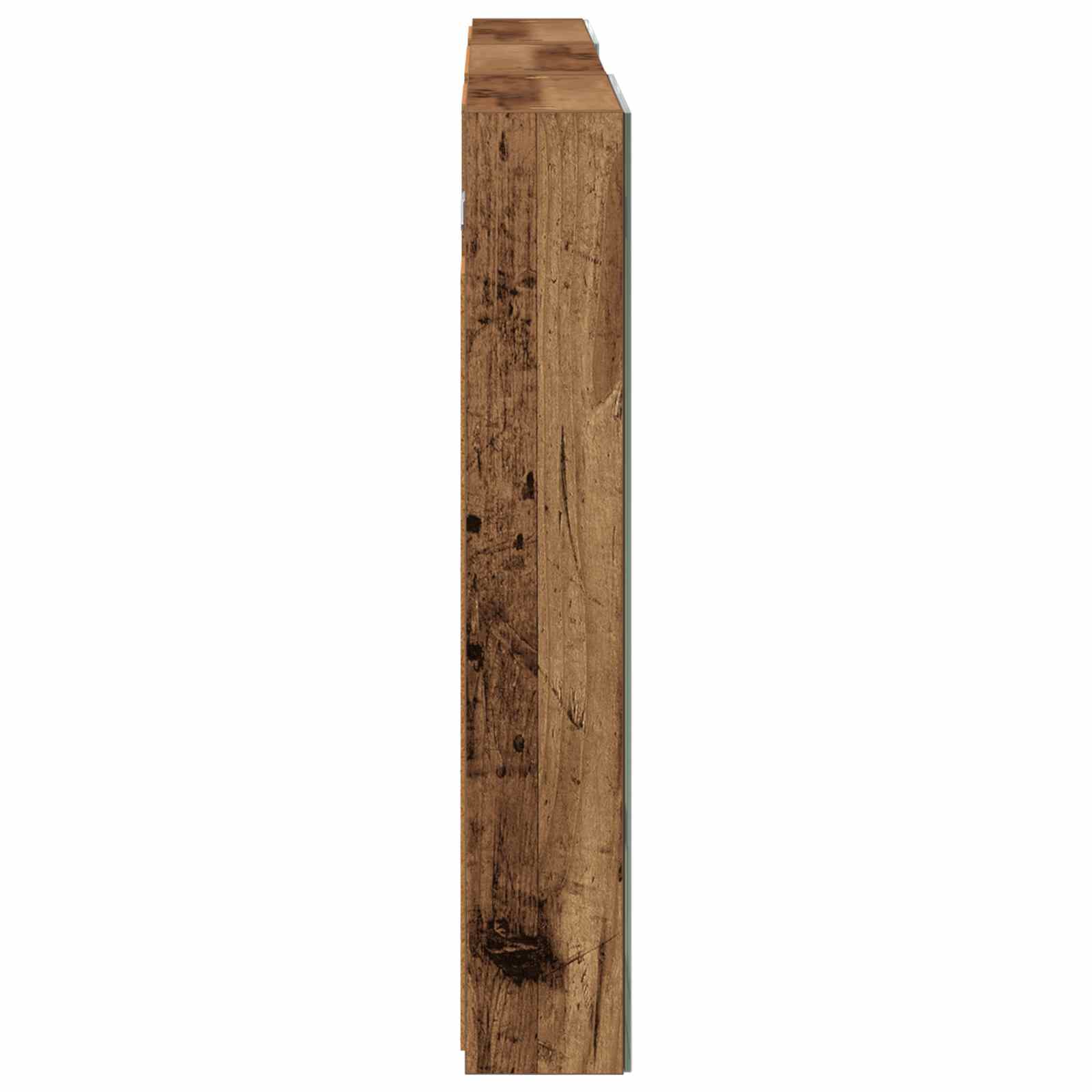 Badkamerkastenset 3 pcs 120 x 10,5 x 60,5 cm Bewerkt hout