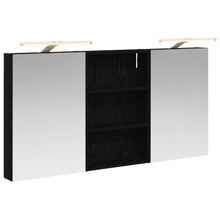 Badkamerkastenset 3 pcs 120 x 10,5 x 60,5 cm Bewerkt hout