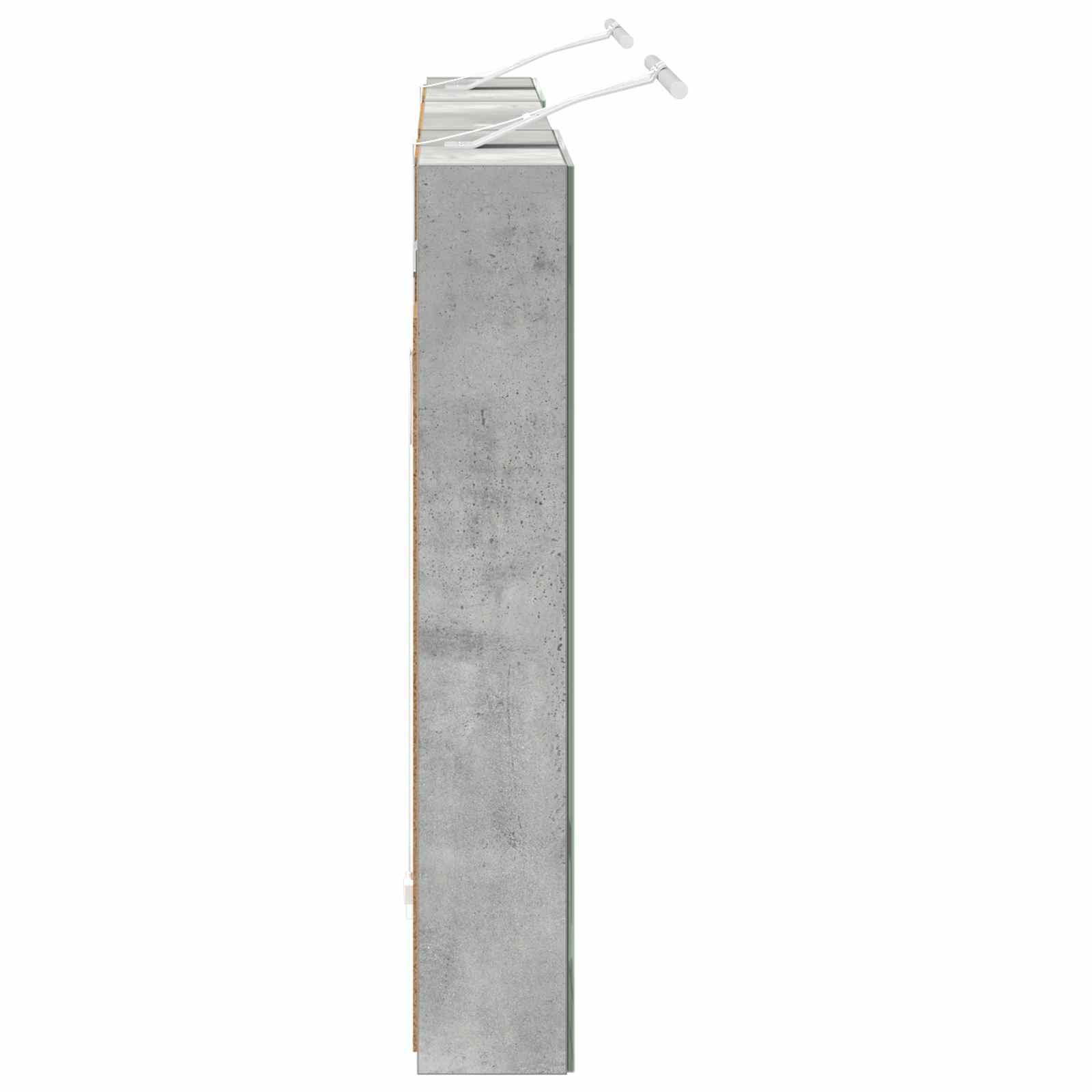 Badkamerkastenset 3 pcs 120 x 10,5 x 60,5 cm Bewerkt hout