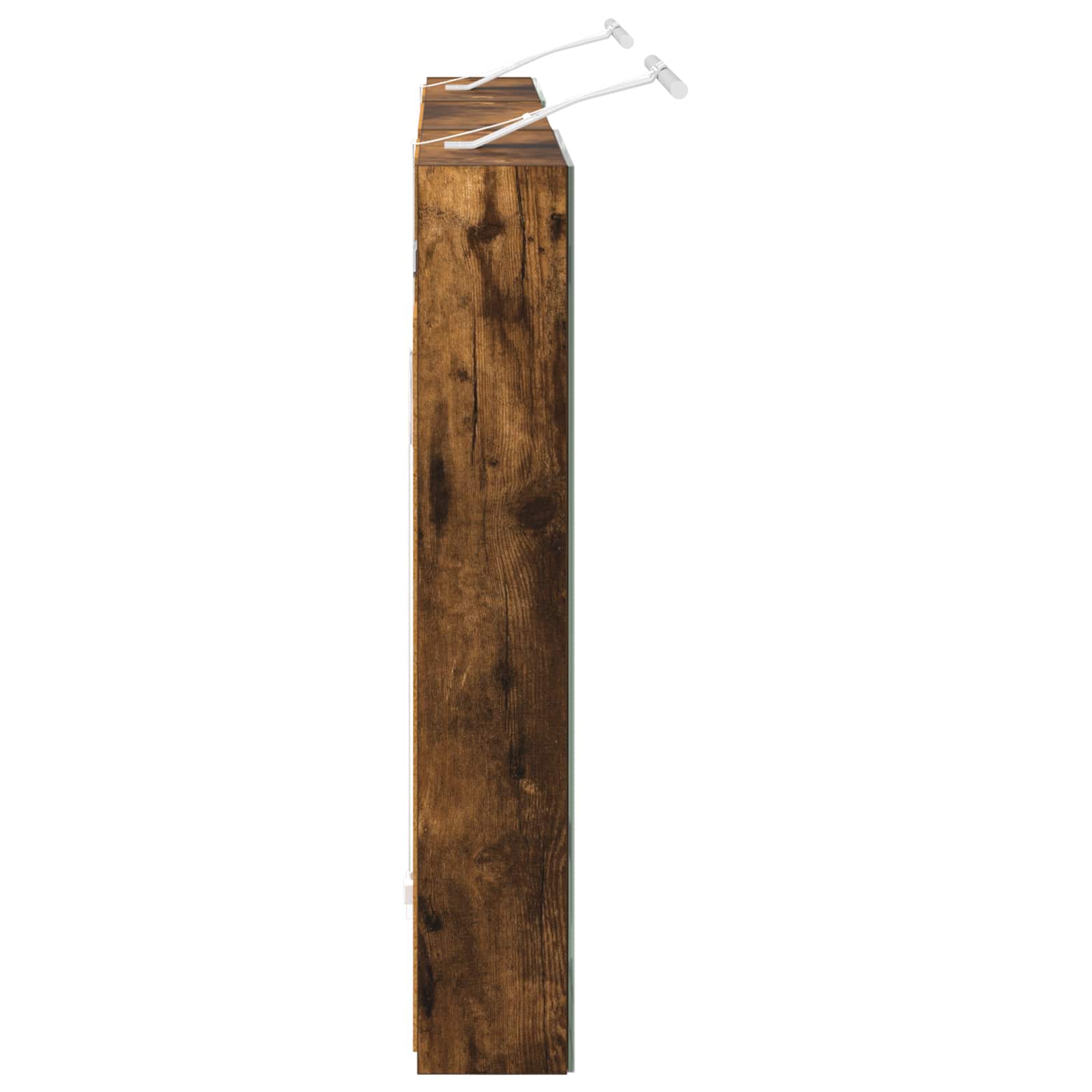 Badkamerkastenset 3 pcs 120 x 10,5 x 60,5 cm Bewerkt hout