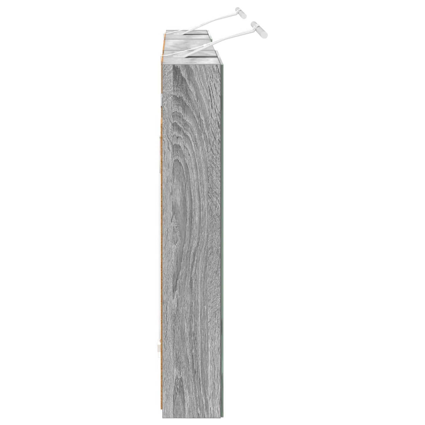 Badkamerkastenset 3 pcs 120 x 10,5 x 60,5 cm Bewerkt hout