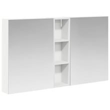 Badkamerkastenset 3 pcs 120 x 14,5 x 70 cm Bewerkt hout
