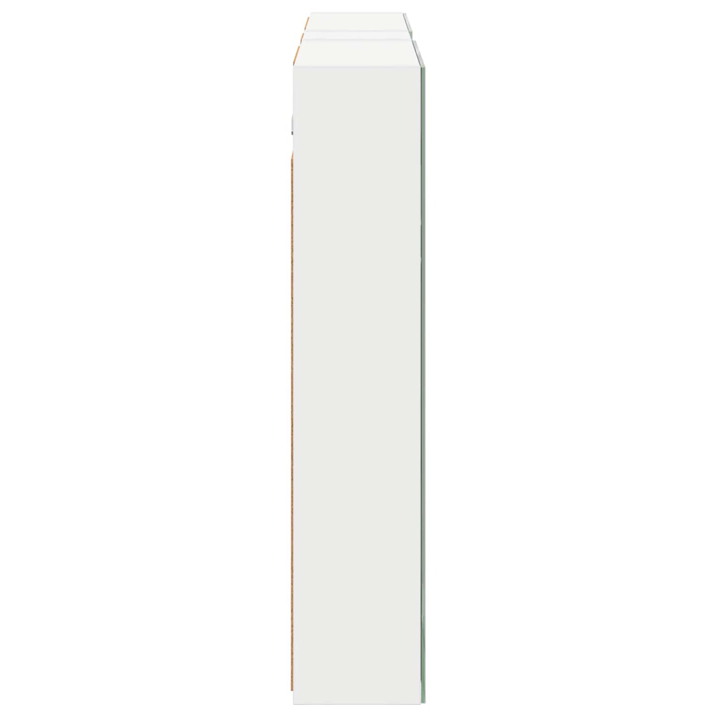 Badkamerkastenset 3 pcs 120 x 14,5 x 70 cm Bewerkt hout