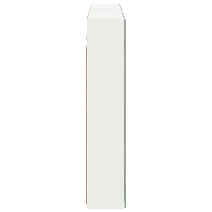 Badkamerkastenset 3 pcs 120 x 14,5 x 70 cm Bewerkt hout