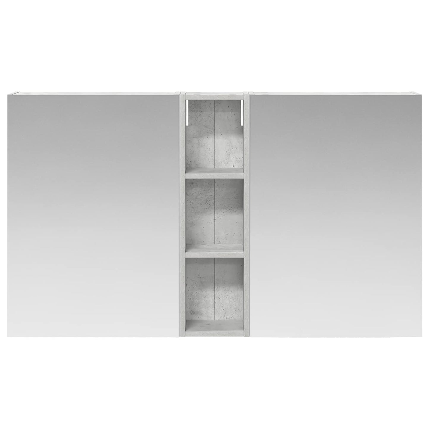 Badkamerkastenset 3 pcs 120 x 14,5 x 70 cm Bewerkt hout