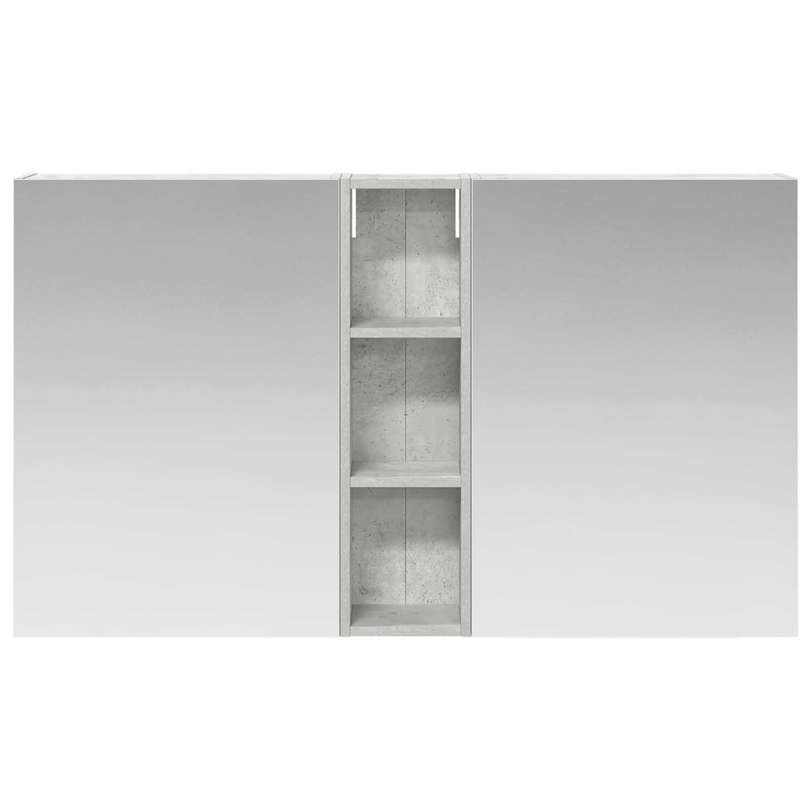 Badkamerkastenset 3 pcs 120 x 14,5 x 70 cm Bewerkt hout