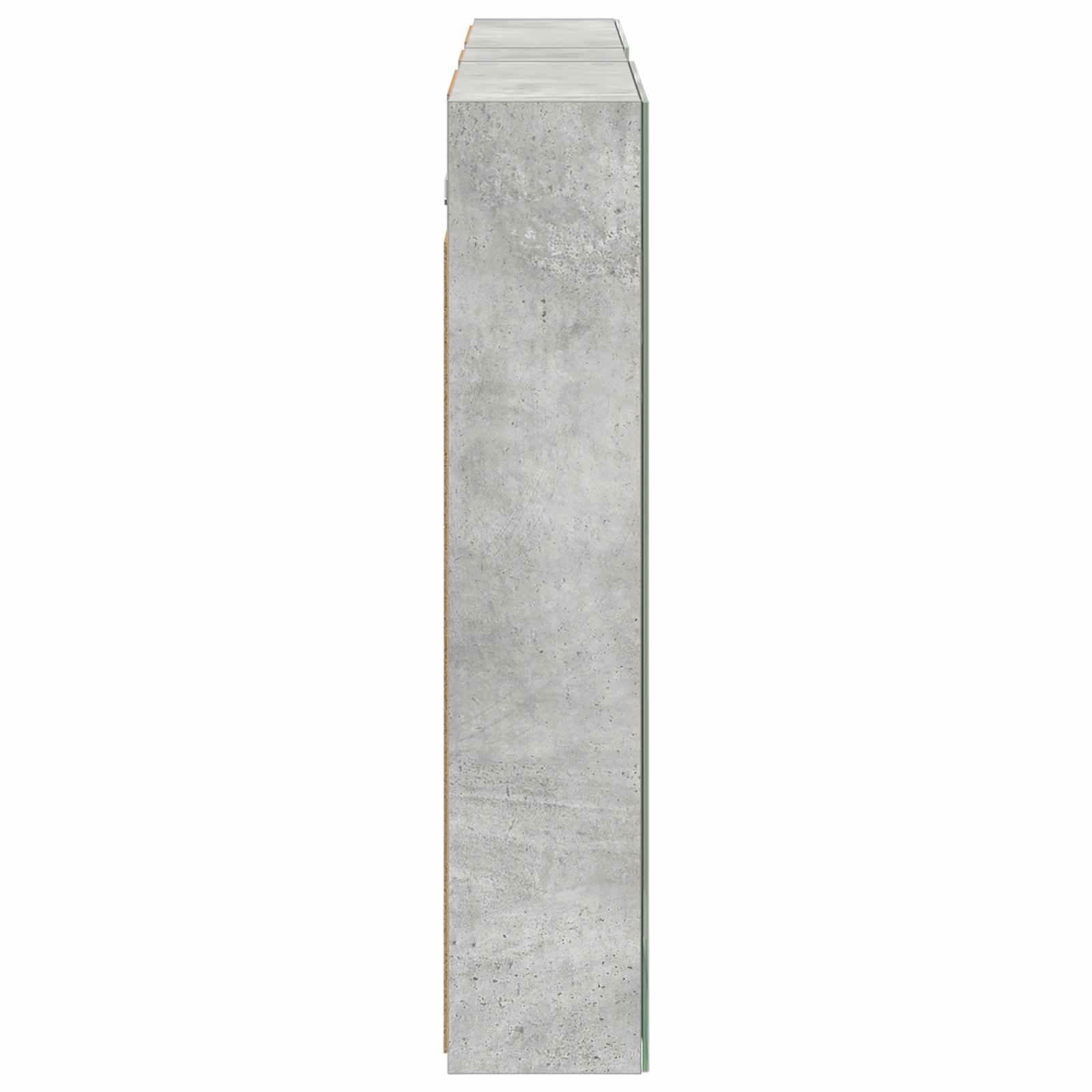 Badkamerkastenset 3 pcs 120 x 14,5 x 70 cm Bewerkt hout