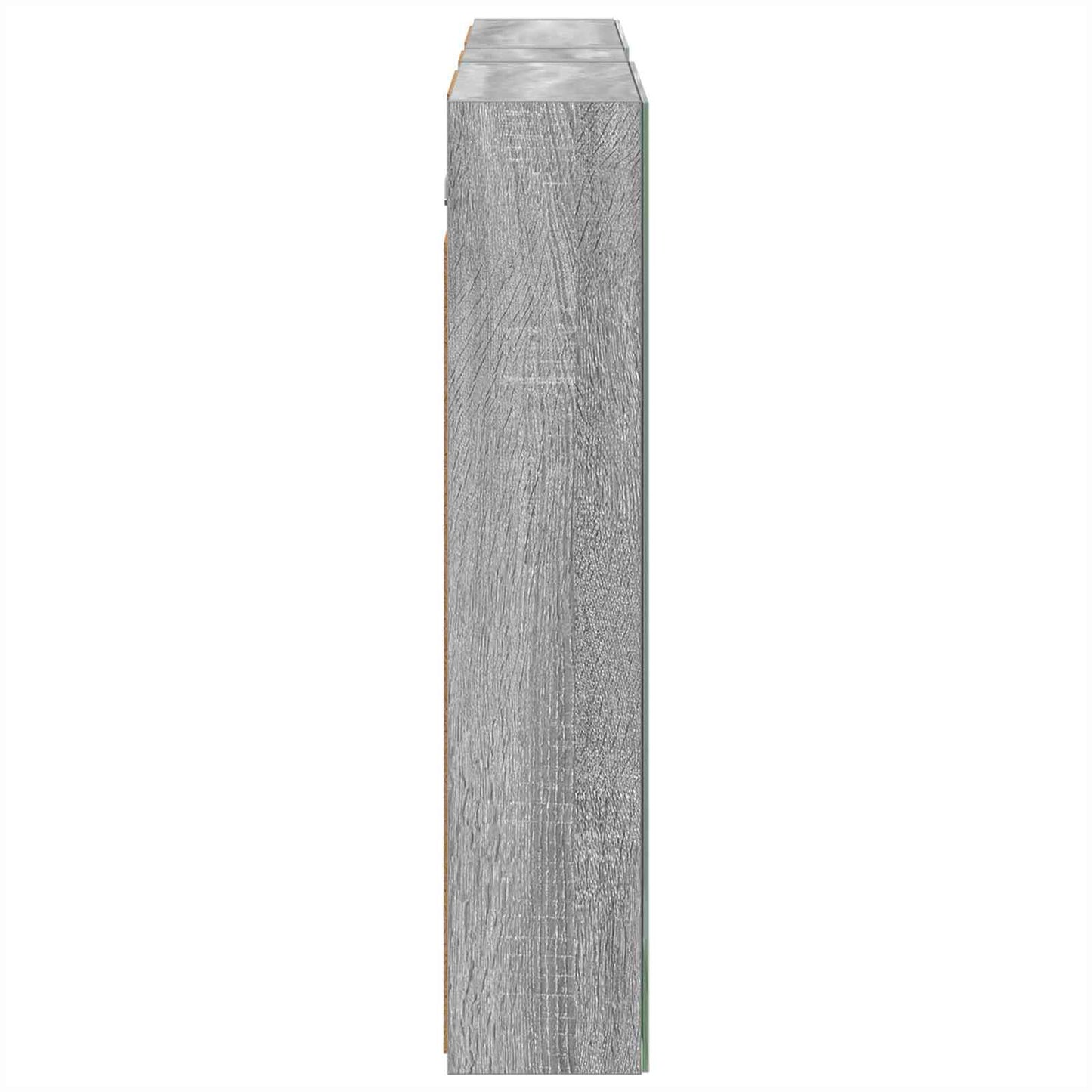Badkamerkastenset 3 pcs 120 x 14,5 x 70 cm Bewerkt hout