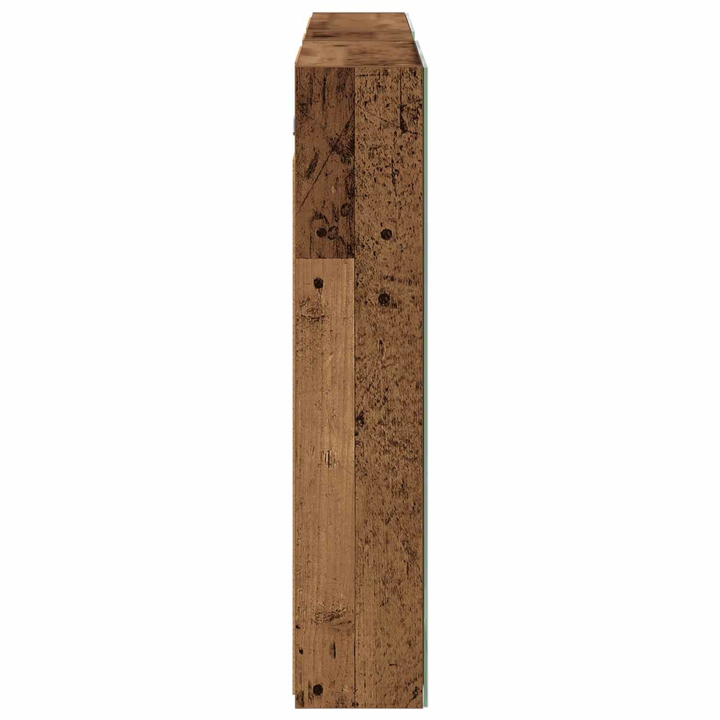 Badkamerkastenset 3 pcs 120 x 14,5 x 70 cm Bewerkt hout