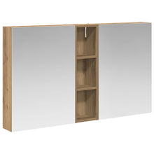 Badkamerkastenset 3 pcs 120 x 14,5 x 70 cm Bewerkt hout