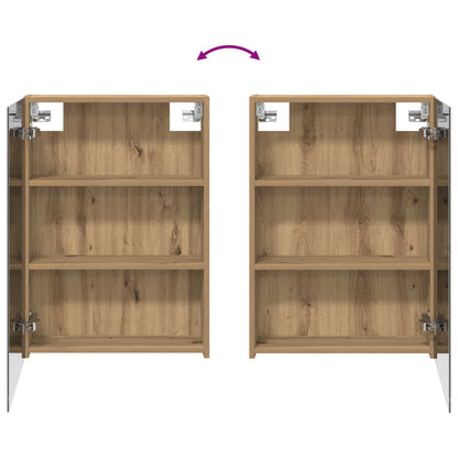 Badkamerkastenset 3 pcs 120 x 14,5 x 70 cm Bewerkt hout