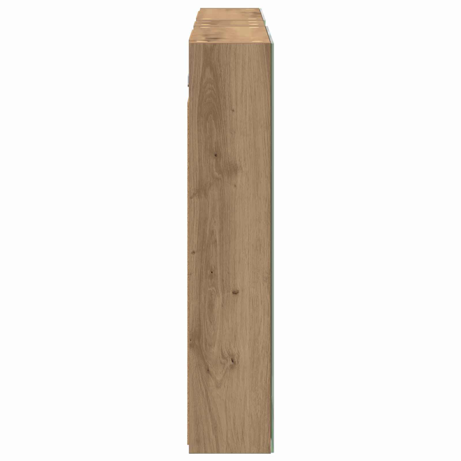 Badkamerkastenset 3 pcs 120 x 14,5 x 70 cm Bewerkt hout