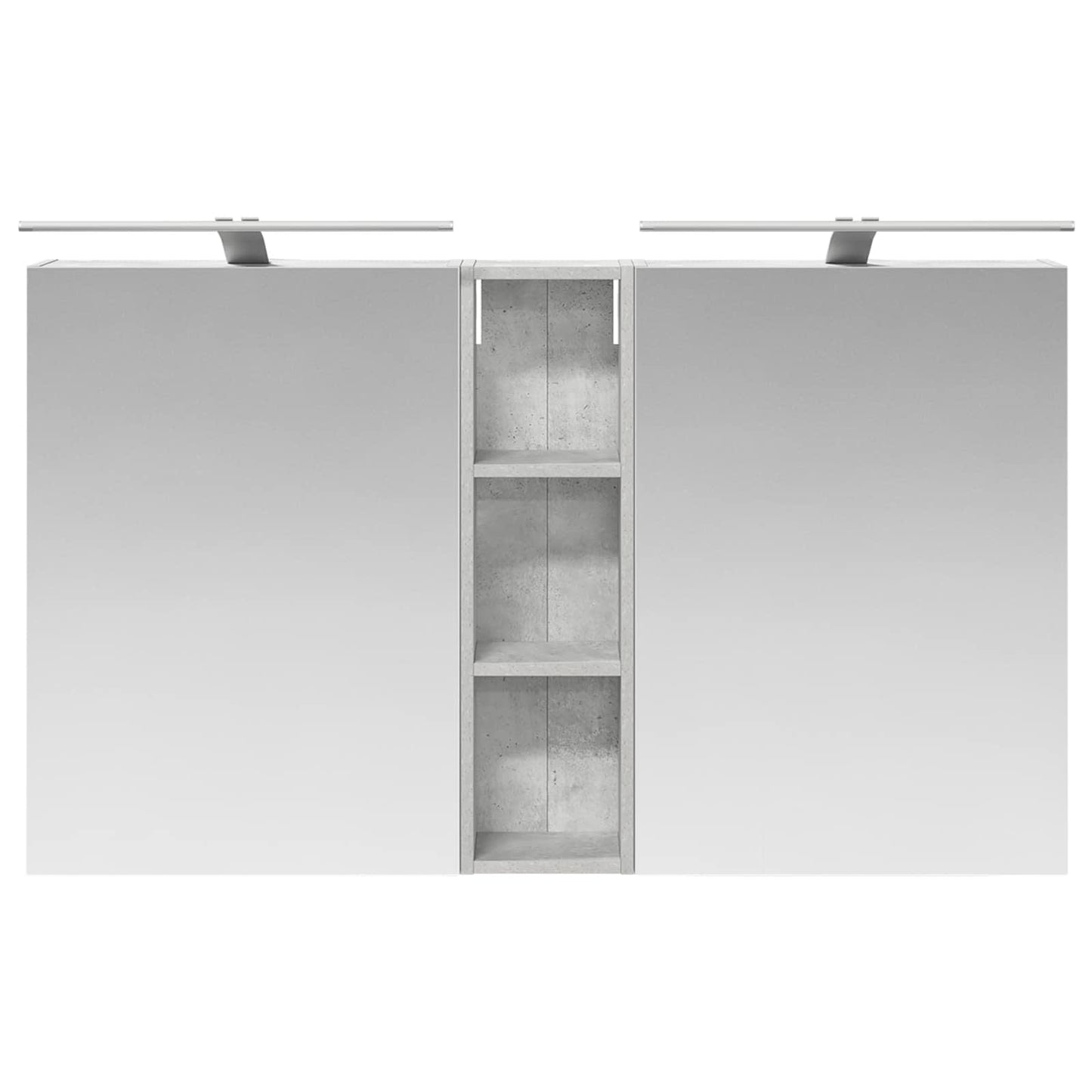 Badkamerkastenset 3 pcs 120 x 14,5 x 70 cm Bewerkt hout