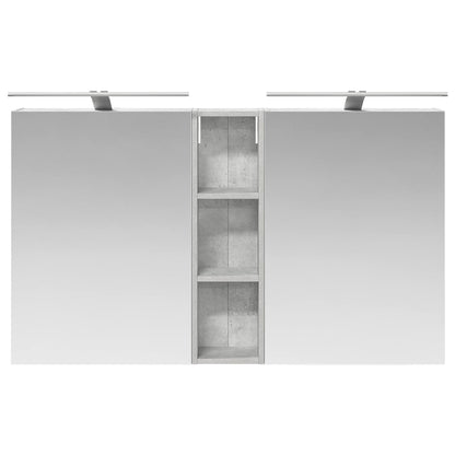 Badkamerkastenset 3 pcs 120 x 14,5 x 70 cm Bewerkt hout