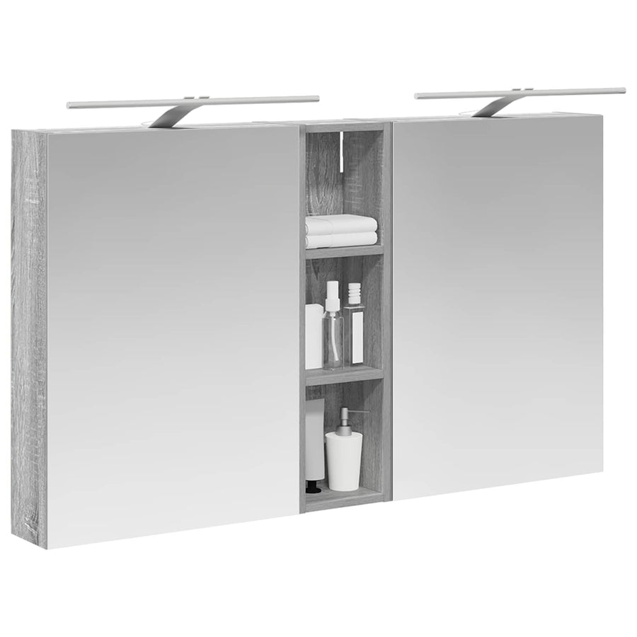 Badkamerkastenset 3 pcs 120 x 14,5 x 70 cm Bewerkt hout