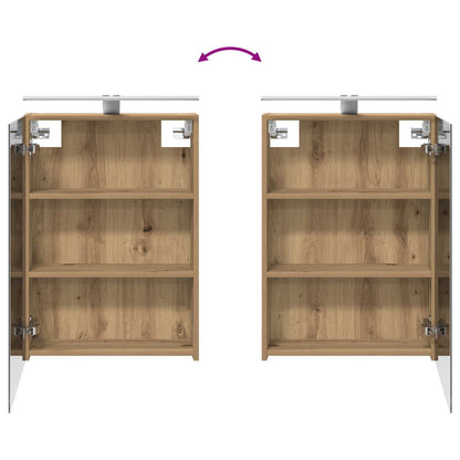 Badkamerkastenset 3 pcs 120 x 14,5 x 70 cm Bewerkt hout