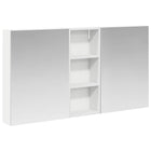 Bathroom Cabinet Set 3 pcs 130 x 14.5 x 70 cm Engineered Wood
