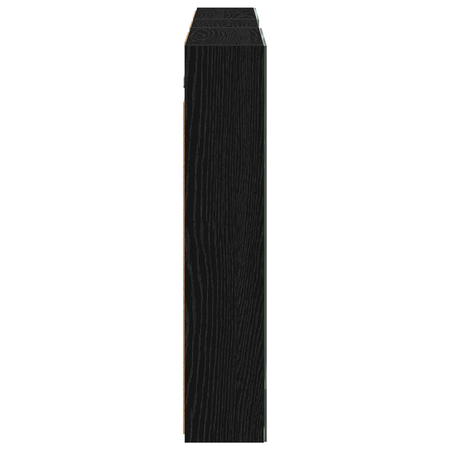 Badkamerkastenset 3 pcs 130 x 14,5 x 70 cm Bewerkt hout