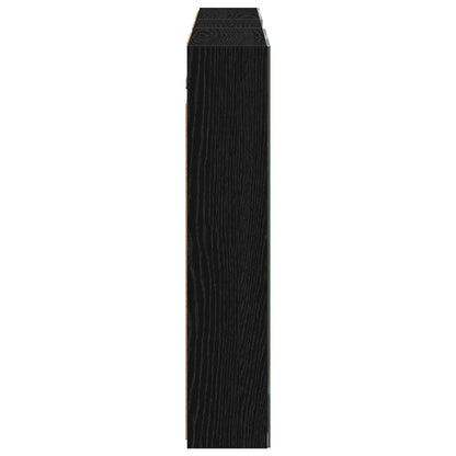 Badkamerkastenset 3 pcs 130 x 14,5 x 70 cm Bewerkt hout