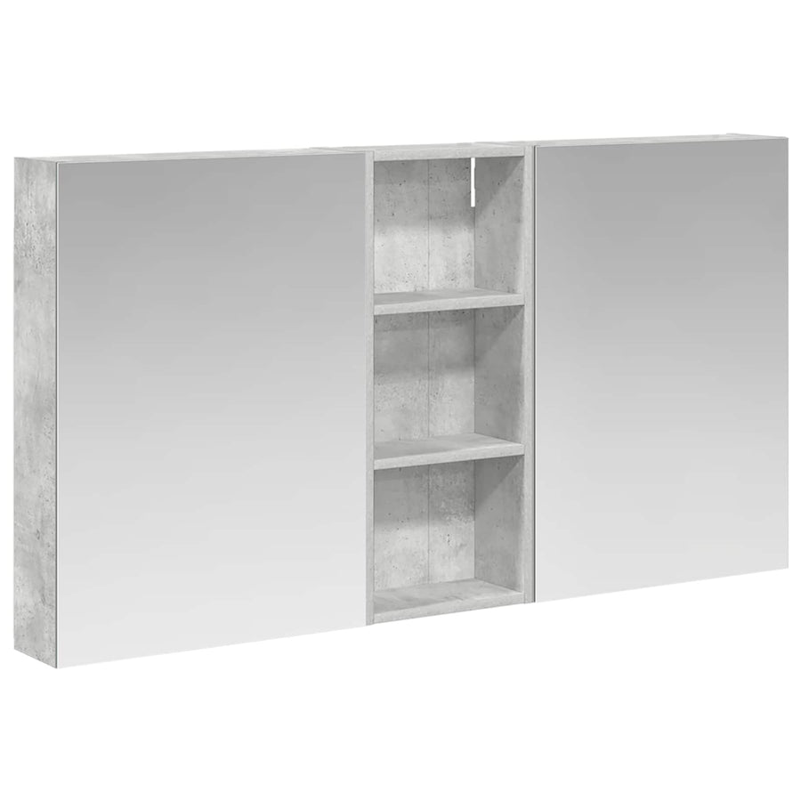 Badkamerkastenset 3 pcs 130 x 14,5 x 70 cm Bewerkt hout