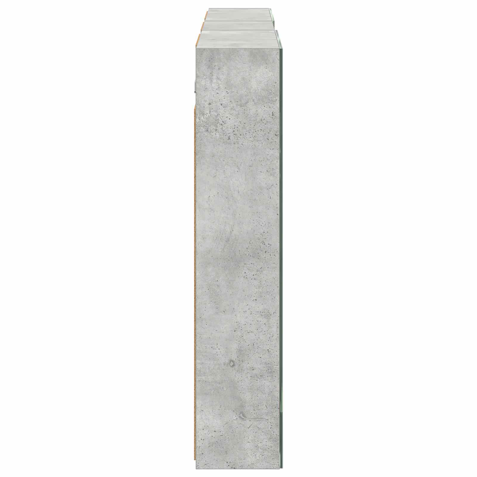 Badkamerkastenset 3 pcs 130 x 14,5 x 70 cm Bewerkt hout