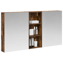 Badkamerkastenset 3 pcs 130 x 14,5 x 70 cm Bewerkt hout