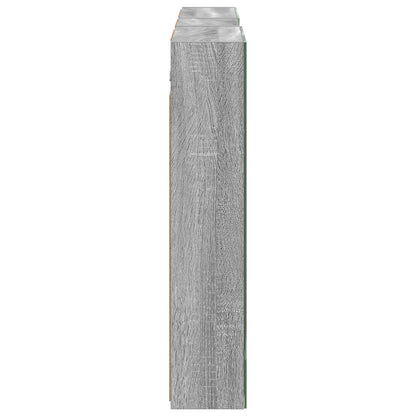 Badkamerkastenset 3 pcs 130 x 14,5 x 70 cm Bewerkt hout