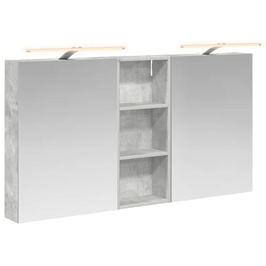 Badkamerkastenset 3 pcs 130 x 14,5 x 70 cm Bewerkt hout