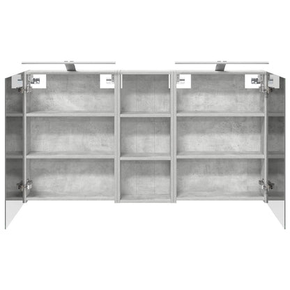 Badkamerkastenset 3 pcs 130 x 14,5 x 70 cm Bewerkt hout