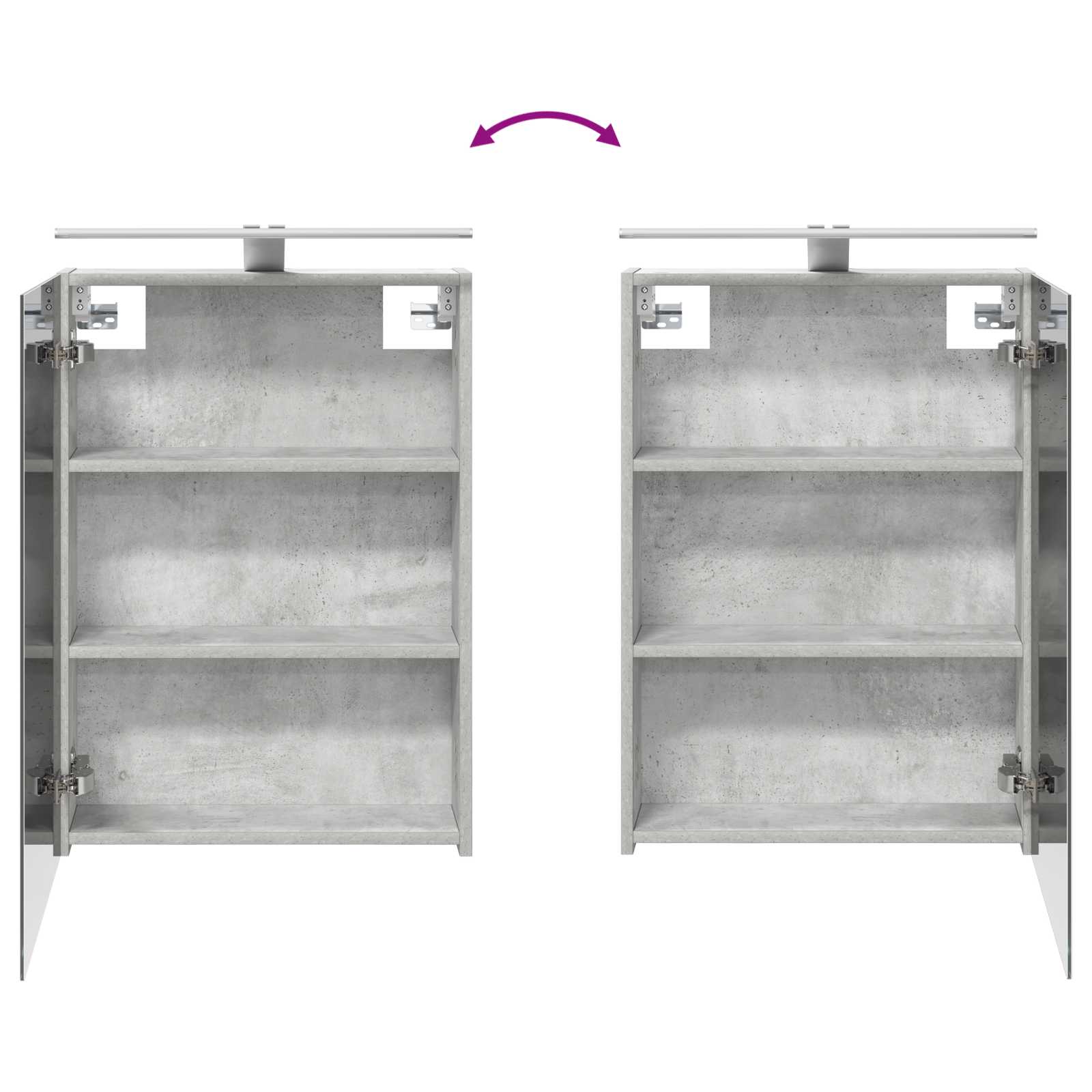 Badkamerkastenset 3 pcs 130 x 14,5 x 70 cm Bewerkt hout