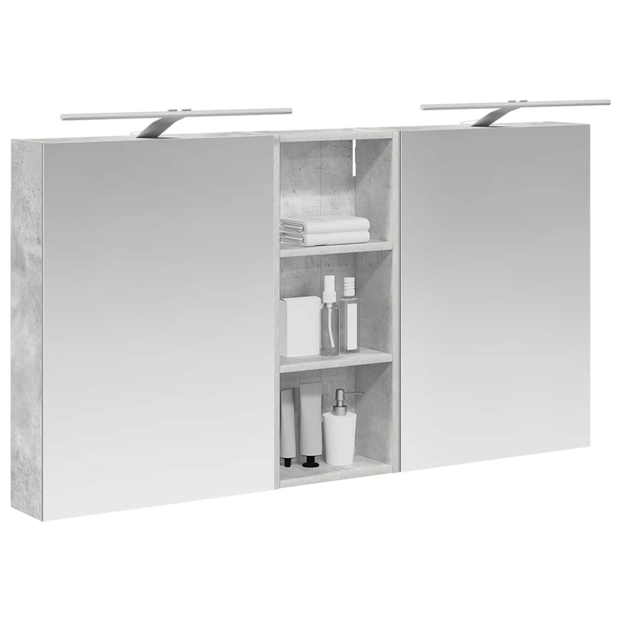 Badkamerkastenset 3 pcs 130 x 14,5 x 70 cm Bewerkt hout