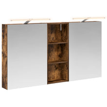Badkamerkastenset 3 pcs 130 x 14,5 x 70 cm Bewerkt hout