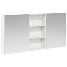 Badkamerkastenset 3 pcs 140 x 14,5 x 70 cm Bewerkt hout