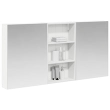 Badkamerkastenset 3 pcs 140 x 14,5 x 70 cm Bewerkt hout