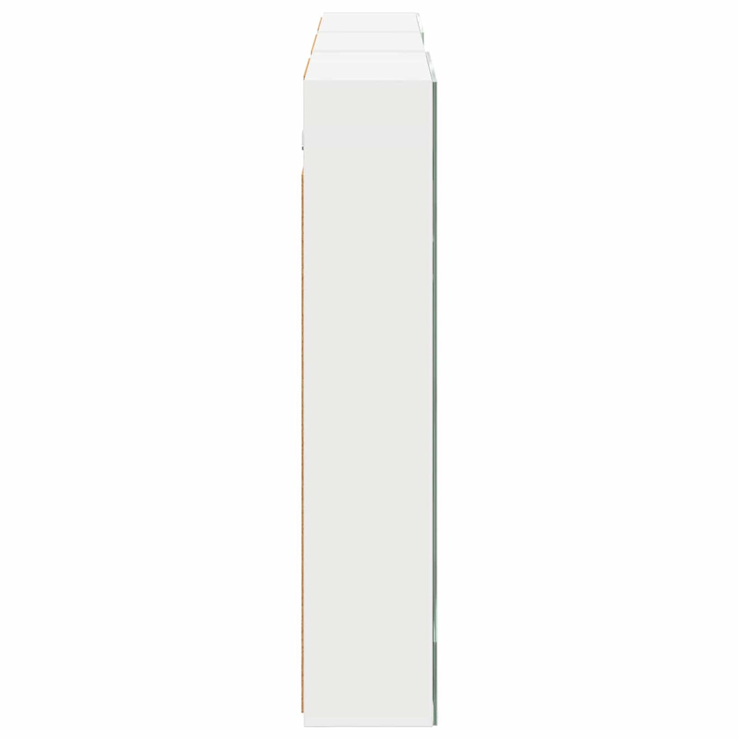 Badkamerkastenset 3 pcs 140 x 14,5 x 70 cm Bewerkt hout
