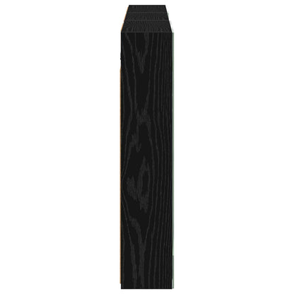 Badkamerkastenset 3 pcs 140 x 14,5 x 70 cm Bewerkt hout