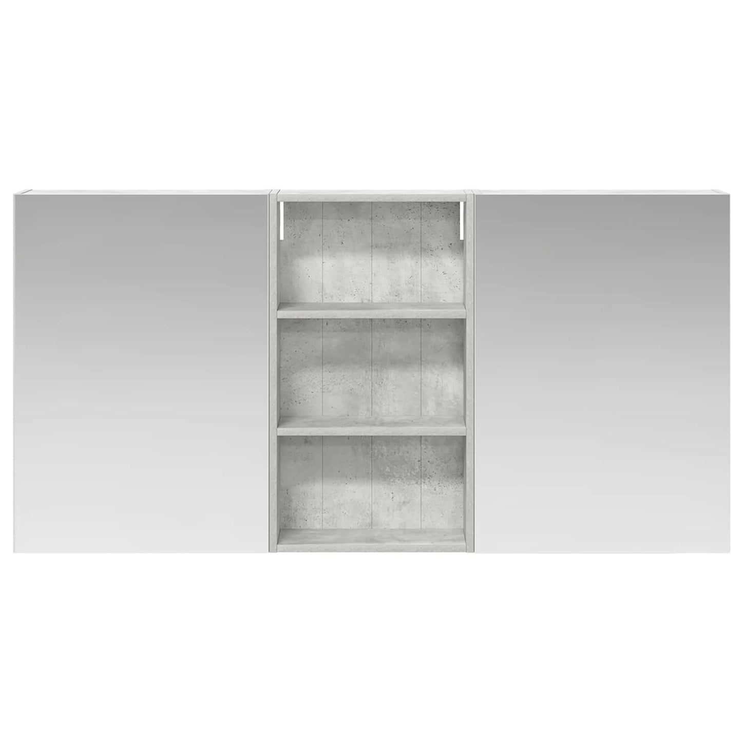 Badkamerkastenset 3 pcs 140 x 14,5 x 70 cm Bewerkt hout