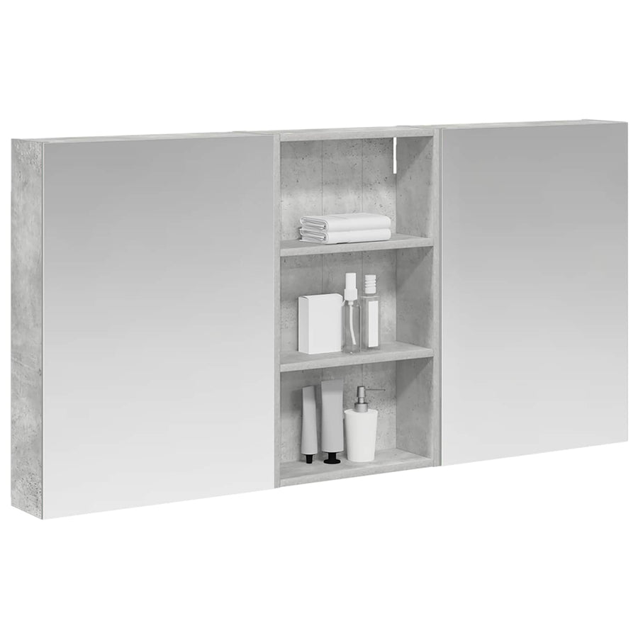 Badkamerkastenset 3 pcs 140 x 14,5 x 70 cm Bewerkt hout