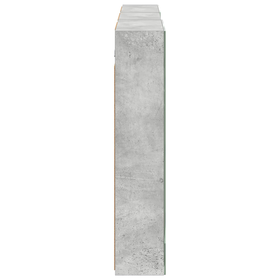 Badkamerkastenset 3 pcs 140 x 14,5 x 70 cm Bewerkt hout